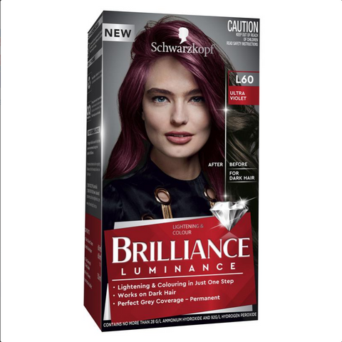 Schwarzkopf Brilliance L60 Ultra Violet Schwarzkopf Brilliance L60 Ultra Violet