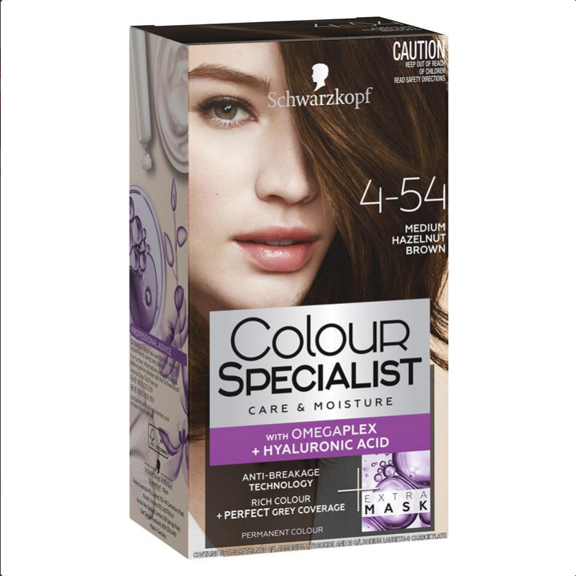 Schwarzkopf Colour Specialist 4-54 Medium Hazelnutl Brown – Better