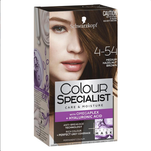 Schwarzkopf Colour Specialist 4-54 Medium Hazelnutl Brown Schwarzkopf Colour Specialist 4-54 Medium Hazelnutl Brown