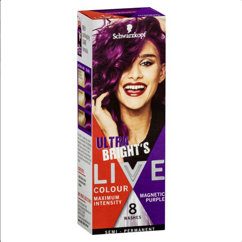 Schwarzkopf Live Colour Ultra Brights Magnetic Purple Schwarzkopf Live Colour Ultra Brights Magnetic Purple