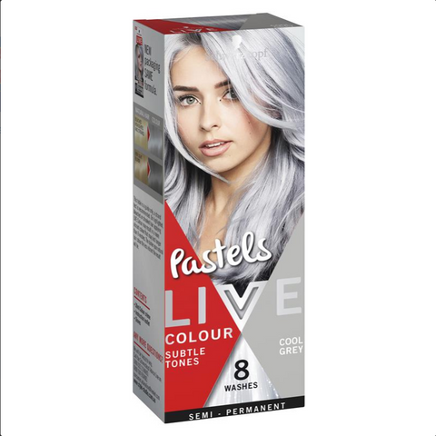 Schwarzkopf Live Colour Pastels Cool Grey Schwarzkopf Live Colour Pastels Cool Grey