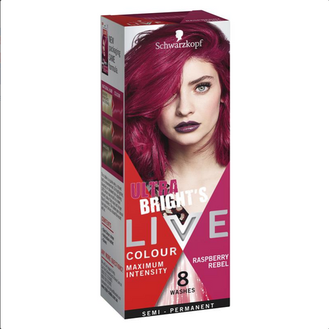 Schwarzkopf Live Colour Ultra Brights Raspberry Rebel Schwarzkopf Live Colour Ultra Brights Raspberry Rebel