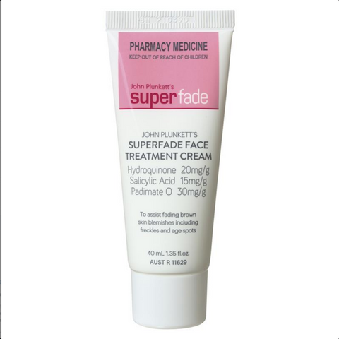 John Plunkett's SuperFade Face Cream 40mL Tube (Limit ONE per Order) John Plunkett's SuperFade Face Cream 40mL Tube (Limit ONE per Order)