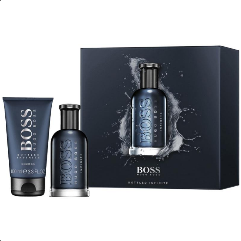 Hugo Boss Bottled Infinite Eau De Parfum 100mL 2 Piece Set