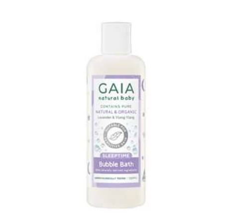 Gaia Natural Baby Sleeptime Bubble Bath 250mL Gaia Natural Baby Sleeptime Bubble Bath 250mL