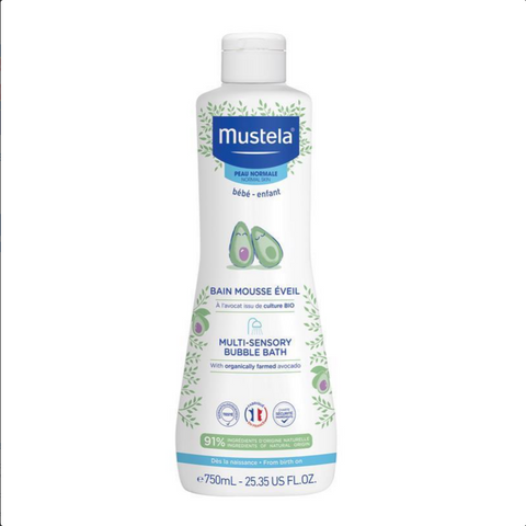 Mustela Multi-Sensory Bubble Bath 750mL Mustela Multi-Sensory Bubble Bath 750mL
