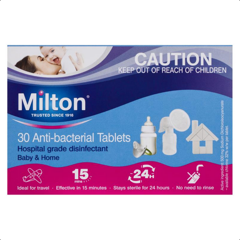 Milton Antibacterial 30 Tablets Milton Antibacterial 30 Tablets