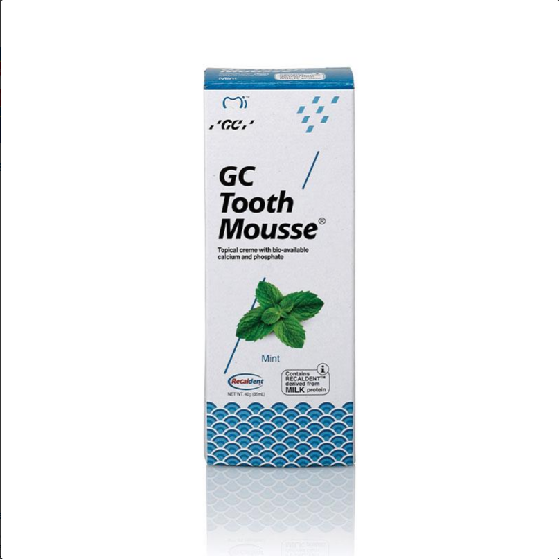 GC Tooth Mousse , Mint Flavor, 1Pack (40g) 
