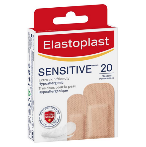Elastoplast Sensitive Skin Tone Plasters 20 Light Elastoplast Sensitive Skin Tone Plasters 20 Light