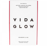 Vida Glow Marine Collagen Cranberry & Lime 30 x 3g Sachets (expiry 4/26)