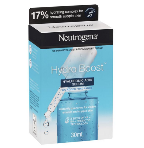 Neutrogena Hydro Boost Hyaluronic Acid Serum 30mL Neutrogena Hydro Boost Hyaluronic Acid Serum 30mL