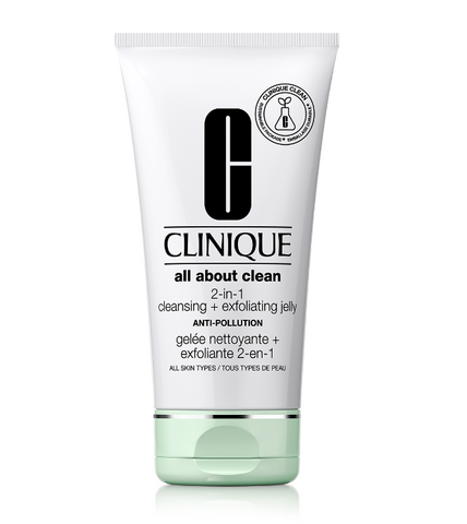 CLINIQUE All About Clean 2-in-1 Cleansing + Exfoliating Jelly 150mL CLINIQUE All About Clean 2-in-1 Cleansing + Exfoliating Jelly 150mL