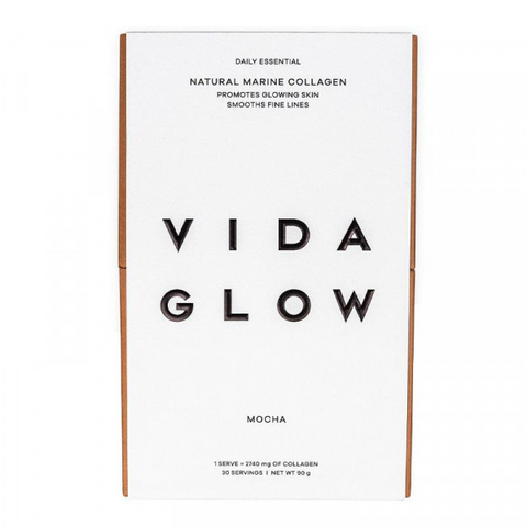 Vida Glow Marine Collagen Mocha 30 x 3g Sachets Vida Glow Marine Collagen Mocha 30 x 3g Sachets