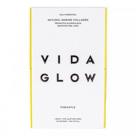 Vida Glow Marine Collagen Pineapple 30 x 3g Sachets Vida Glow Marine Collagen Pineapple 30 x 3g Sachets