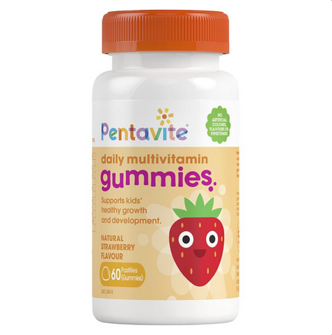 Pentavite Daily Multivitamin Kids Gummies 60 Gummies Pentavite Daily Multivitamin Kids Gummies 60 Gummies