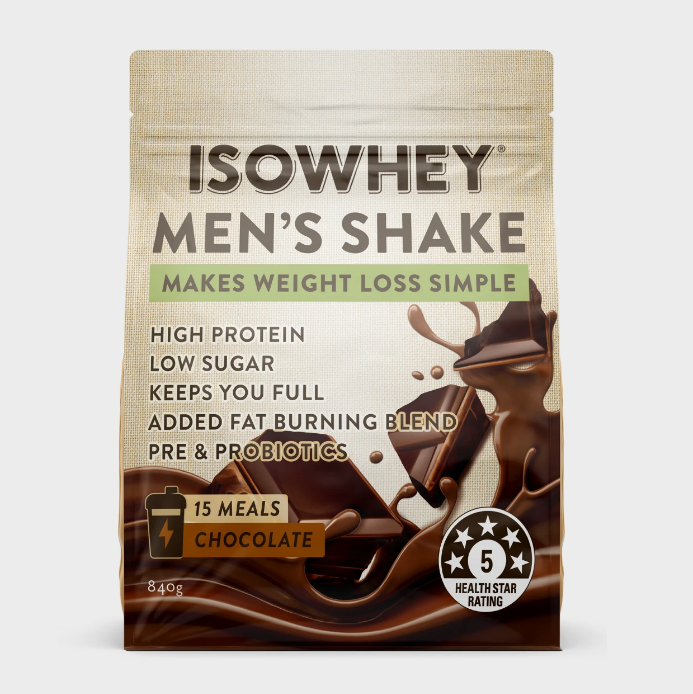 IsoWhey Men's Shake Chocolate 840g (15 Meals)
