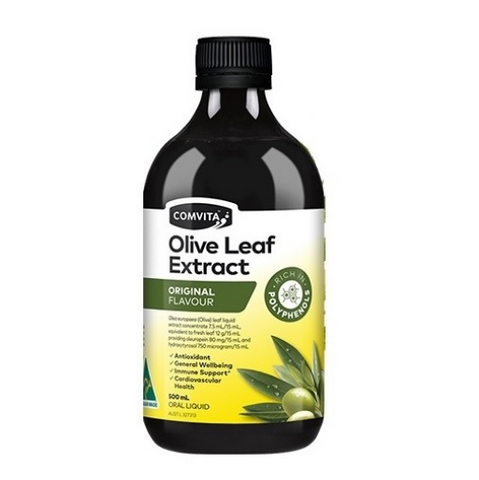 COMVITA Fresh-Picked Olive Leaf Extract Original Flavour 500mL COMVITA Fresh-Picked Olive Leaf Extract Original Flavour 500mL