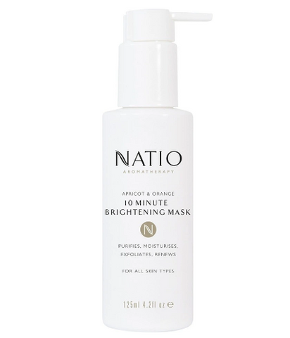 Natio Apricot & Orange 10 Minute Brightening Mask 125mL Natio Apricot & Orange 10 Minute Brightening Mask 125mL