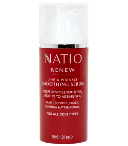 Natio Renew Line & Wrinkle Smoothing Serum 30mL Natio Renew Line & Wrinkle Smoothing Serum 30mL