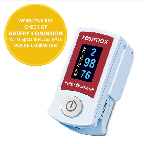 Rossmax Fingertip Pulse Oximeter with ACT Bluetooth - SB210 Rossmax Fingertip Pulse Oximeter with ACT Bluetooth - SB210