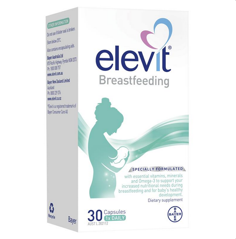 Elevit Breastfeeding Multivitamin Capsules 30 Pack (30 Days)