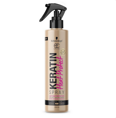 Schwarzkopf Extra Care Keratin Heat Protect Spray 250mL Schwarzkopf Extra Care Keratin Heat Protect Spray 250mL
