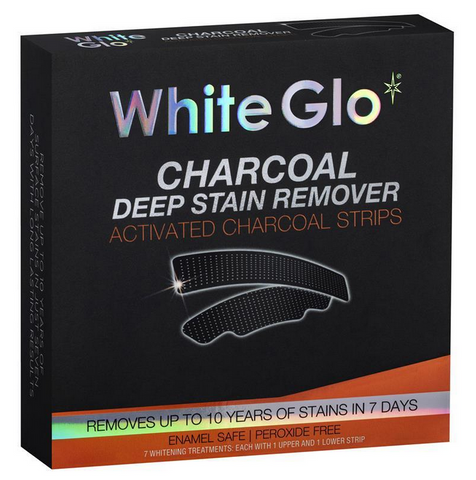 White Glo Charcoal Deep Stain Remover Strips 7 Pack White Glo Charcoal Deep Stain Remover Strips 7 Pack