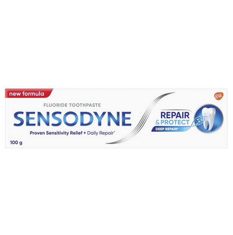 Sensodyne Sensitive Teeth Pain Repair & Protect Toothpaste 100g Sensodyne Sensitive Teeth Pain Repair & Protect Toothpaste 100g