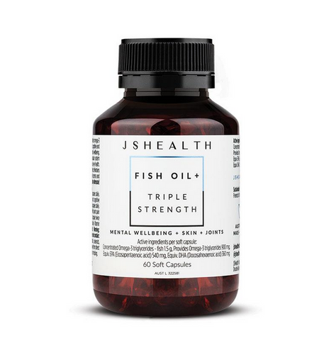 JSHEALTH Fish Oil + 60 Capsules JSHEALTH Fish Oil + 60 Capsules