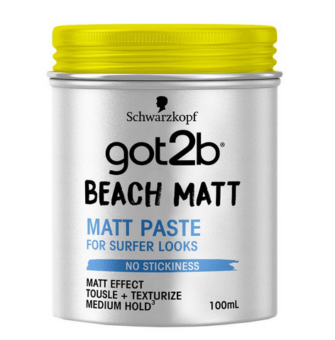 Schwarzkopf Got2b Beach Matt Matt Paste 100mL Schwarzkopf Got2b Beach Matt Matt Paste 100mL