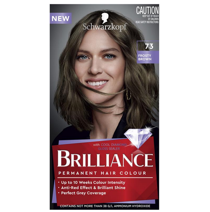 Schwarzkopf Brilliance Permanent Hair Colour 73 Frosty Brown