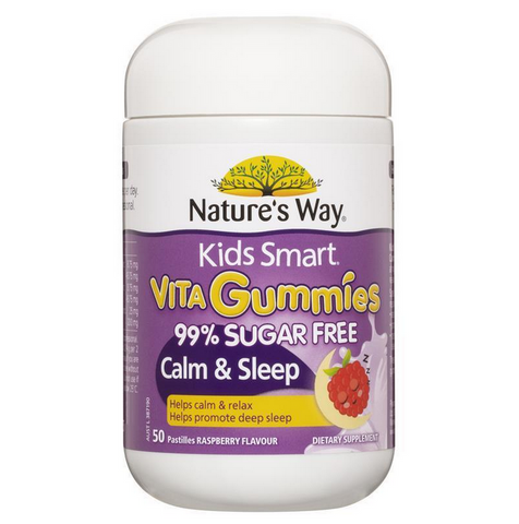 Nature's Way Kids Smart Vita Gummies Sugar Free Sleep & Calm 50 Pastilles Nature's Way Kids Smart Vita Gummies Sugar Free Sleep & Calm 50 Pastilles