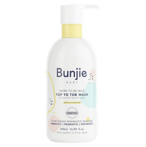 Bunjie Baby Top To Toe Hair And Body Wash 500mL Bunjie Baby Top To Toe Hair And Body Wash 500mL