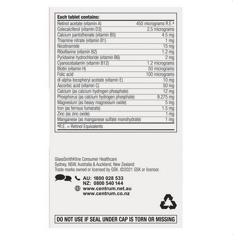 Centrum Kids Multi Vitamin Strawberry 60 Chewable Tablets Centrum Kids Multi Vitamin Strawberry 60 Chewable Tablets