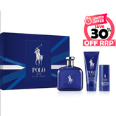 Ralph Lauren 3 Piece Polo Blue Eau de Toilette Set