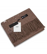 YPL Alpaca Wool Scarf - TAUPE