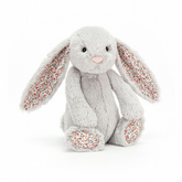 Jellycat Bashful Blossom Silver Bunny Small