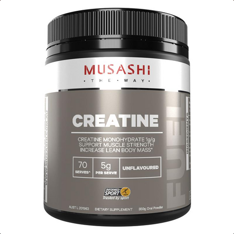 Musashi Creatine Unflavoured 350g Musashi Creatine Unflavoured 350g