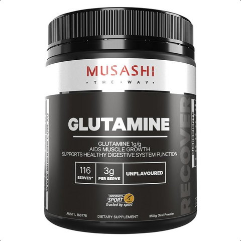 Musashi Glutamine Unflavoured 350g Musashi Glutamine Unflavoured 350g