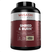 Musashi Shred And Burn Vanilla 2kg