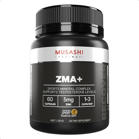 Musashi ZMA+ 60 Capsules Musashi ZMA+ 60 Capsules