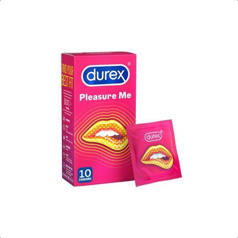 Durex Pleasure Me Condoms 10 Pack Durex Pleasure Me Condoms 10 Pack