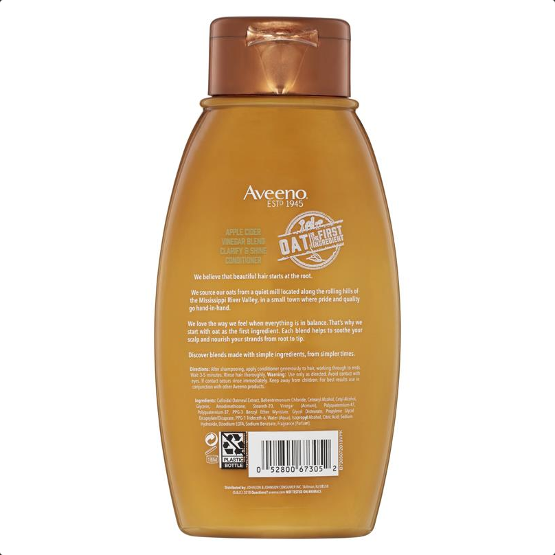 Aveeno Apple Cider Vinegar Conditioner 354ml Better Value Pharmacy