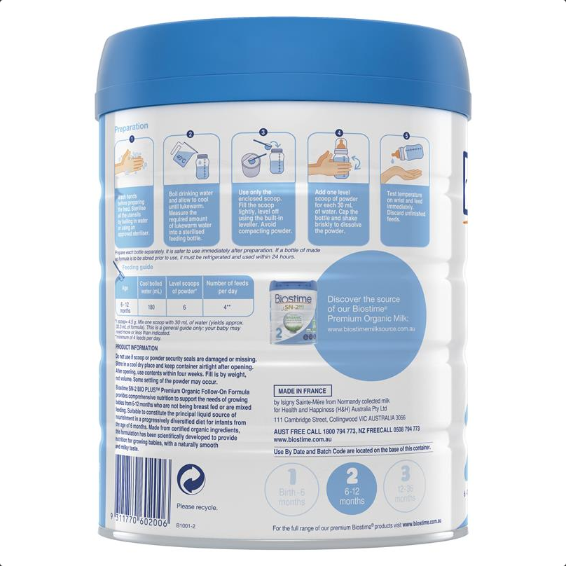 Biostime formula best sale