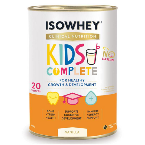IsoWhey Clinical Nutrition Kids Complete Vanilla 600g IsoWhey Clinical Nutrition Kids Complete Vanilla 600g