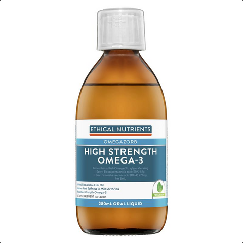 Ethical Nutrients High Strength Omega-3 Liquid Mint 280mL Ethical Nutrients High Strength Omega-3 Liquid Mint 280mL