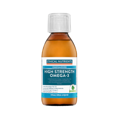 Ethical Nutrients High Strength Omega-3 Liquid Mint 170mL