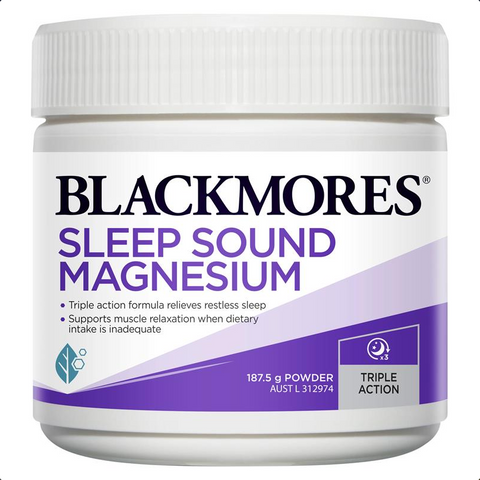 Blackmores Sleep Sound Magnesium Powder 187.5g Blackmores Sleep Sound Magnesium Powder 187.5g