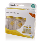 Medela Breastmilk Bottle 250ml with Wide Base - Medium Flow Teat 3pk