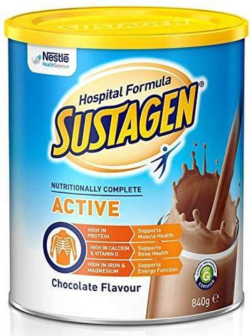 Sustagen Hopsital Active Chocolate 840g Sustagen Hopsital Active Chocolate 840g
